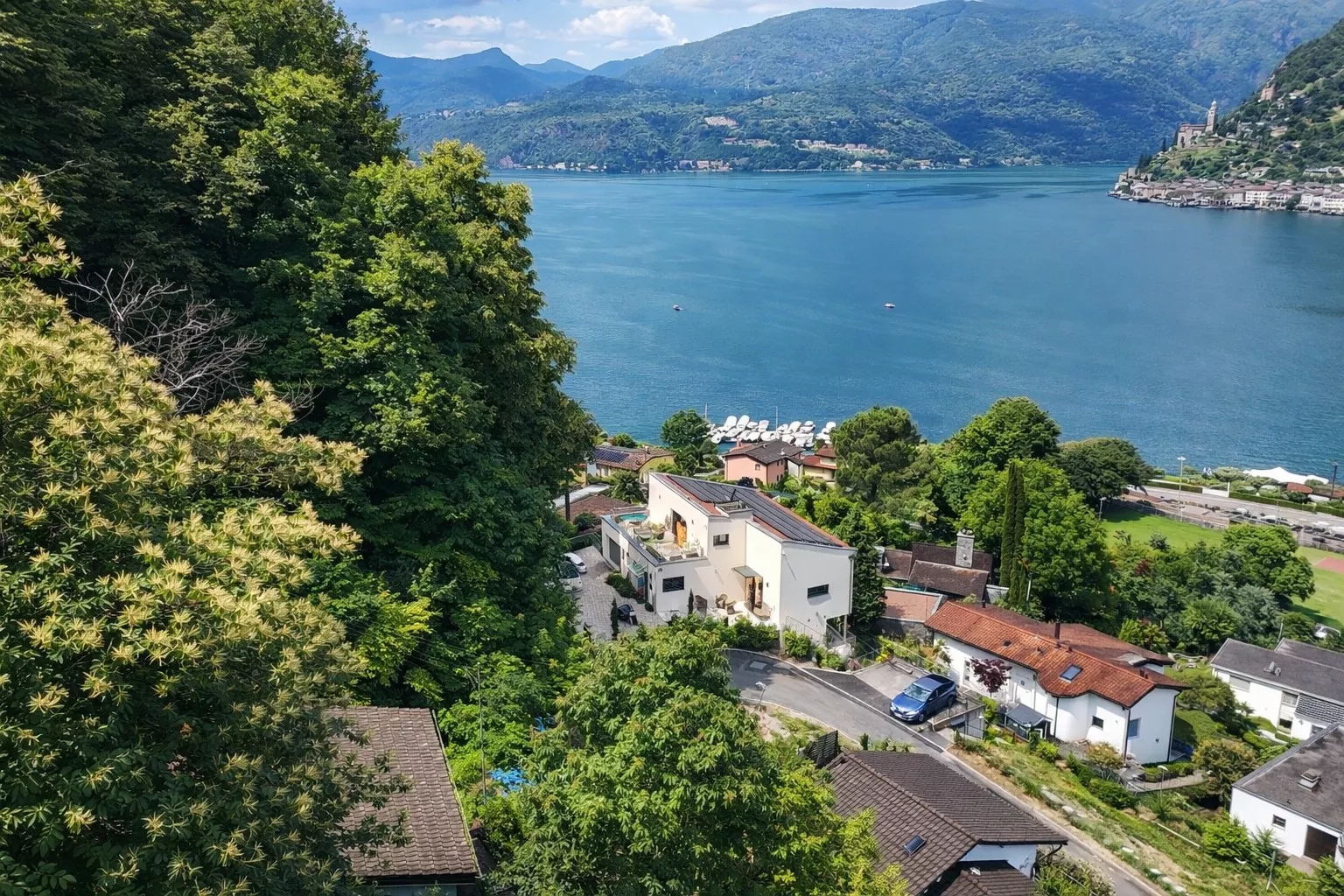 Villa Miralago Luganersee zu verkaufen